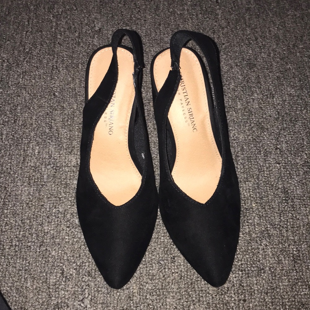 Black heels